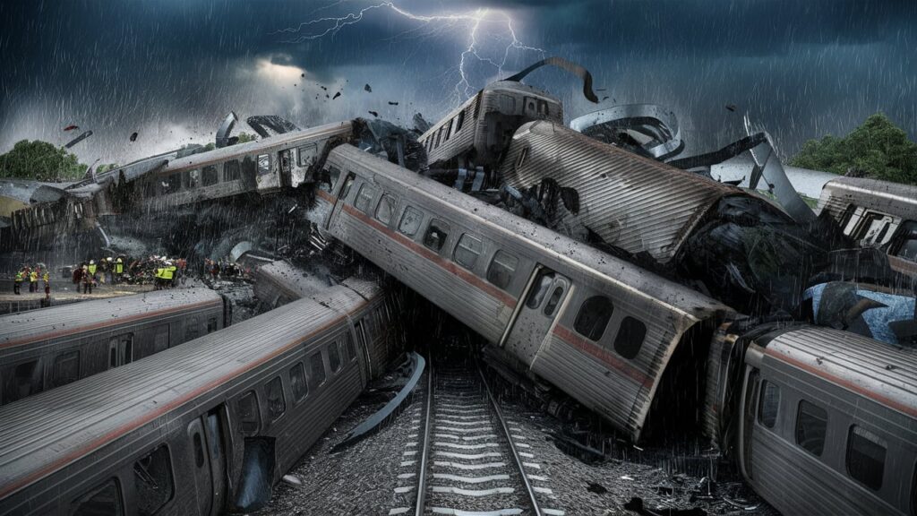 LIRR Train Derailment