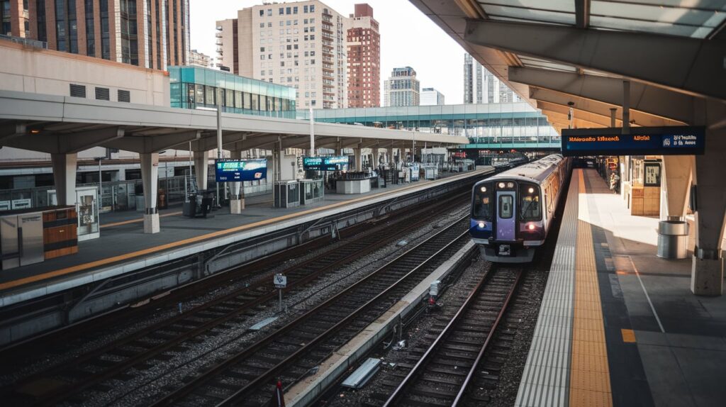 Huntington LIRR Change Trains